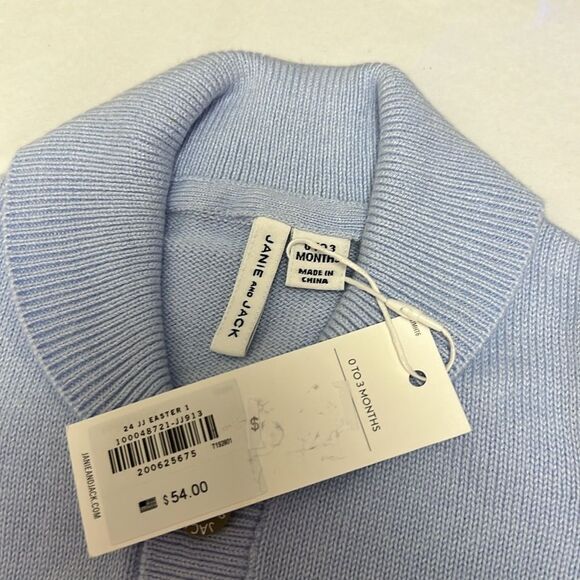 Janie and Jack 100047008 Red and Navy The Tartan Baby One-Piece 0-3 m NWT - Picture 5 of 8